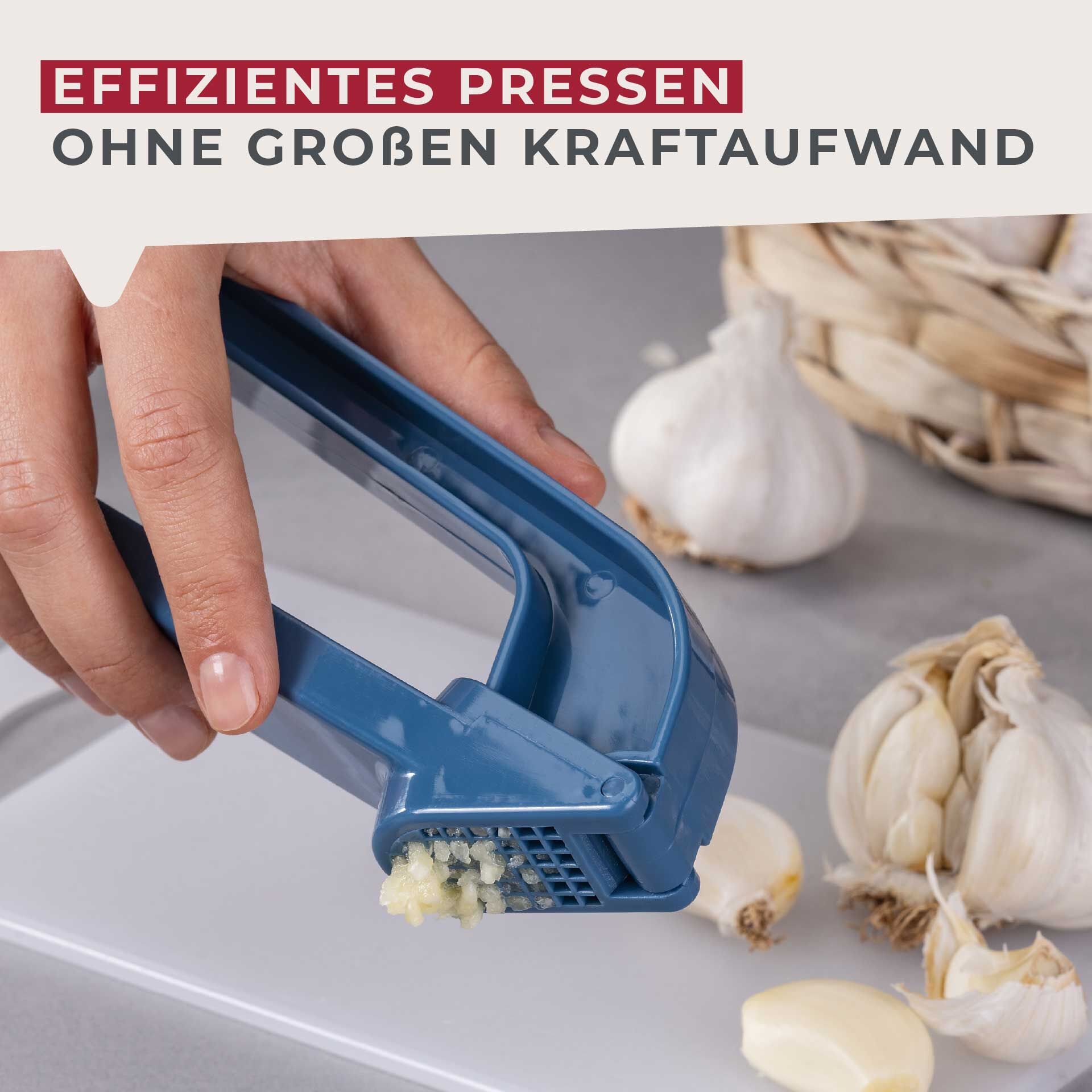 Prasa do czosnku Essential – łatwe i szybkie przygotowanie aromatycznych potraw