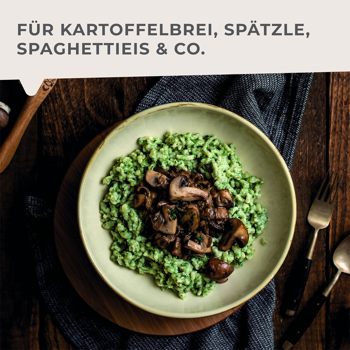 Praska do ziemniaków i Spätzle z serii #easyprepare – szybkie i łatwe przygotowanie potraw