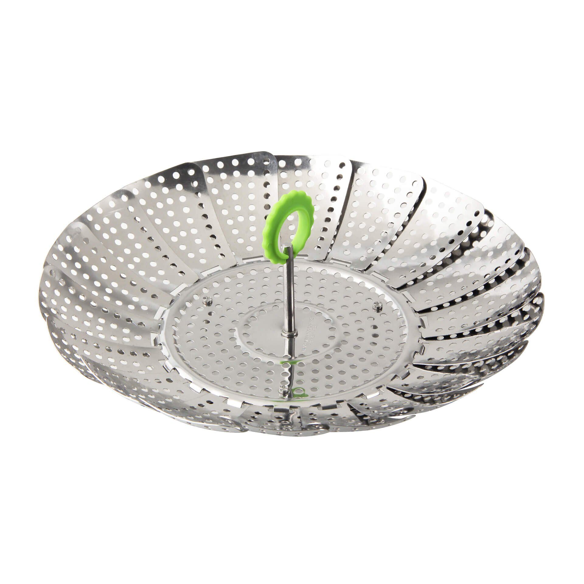 Składany wkład do gotowania na parze – zdrowe gotowanie w kilka minut