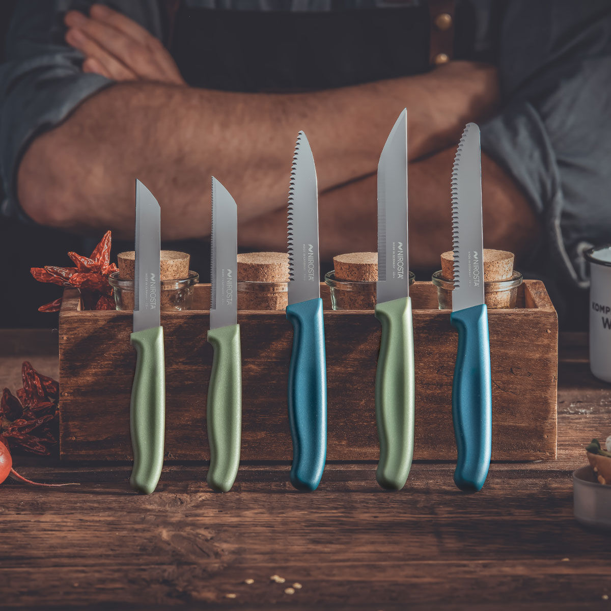 Uniwersalny nóż z ostrzem 11,5 cm - idealny pomocnik w kuchni