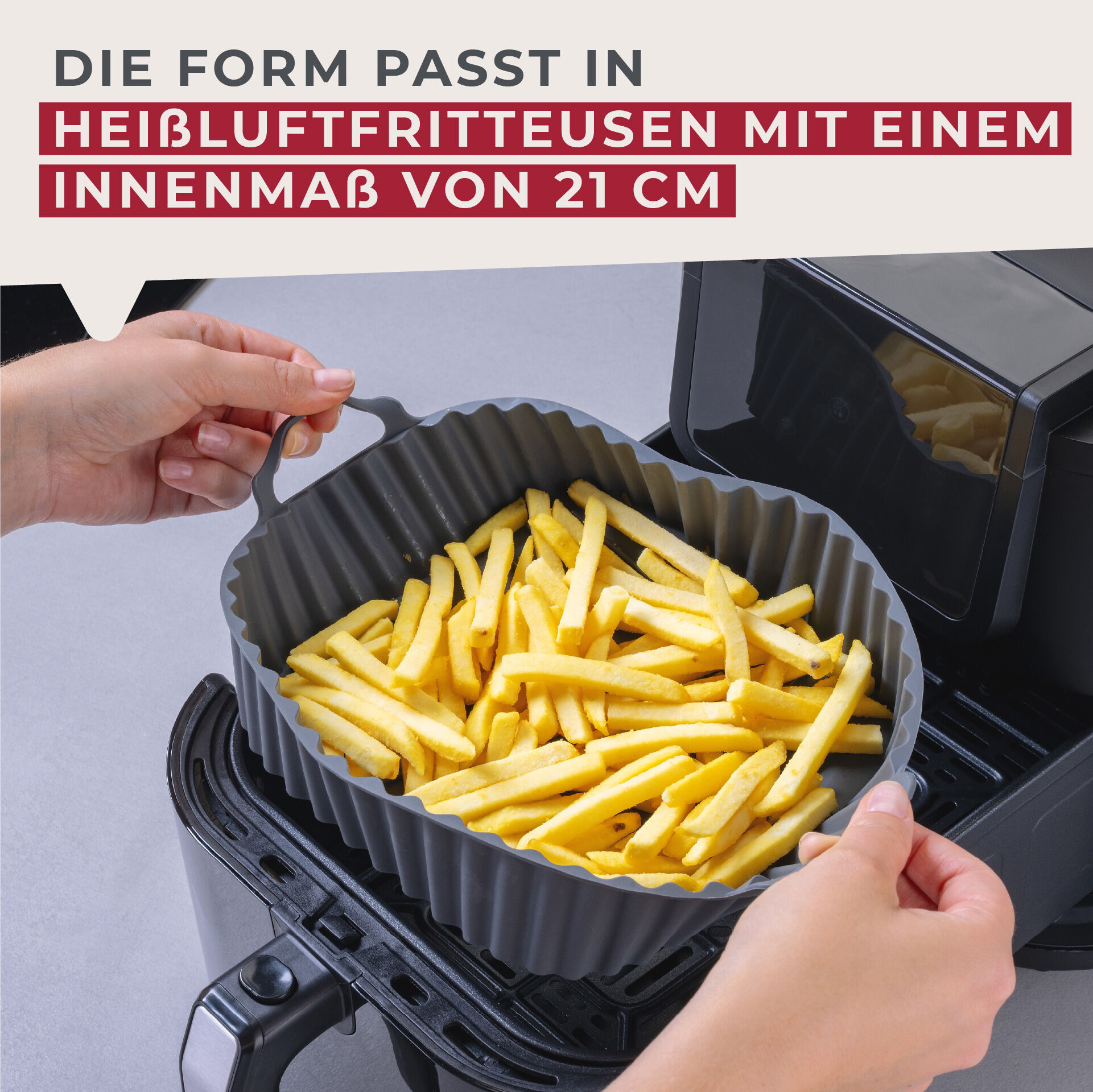 Forma silikonowa do frytkownicy na gorące powietrze – wszechstronność i wygoda