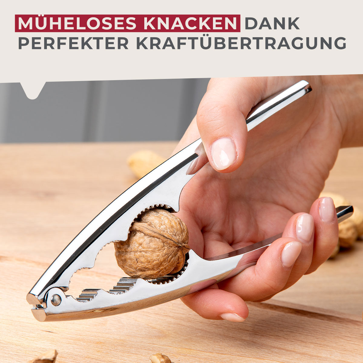 Łuskacz orzechów 17 cm – łatwe łuskanie orzechów