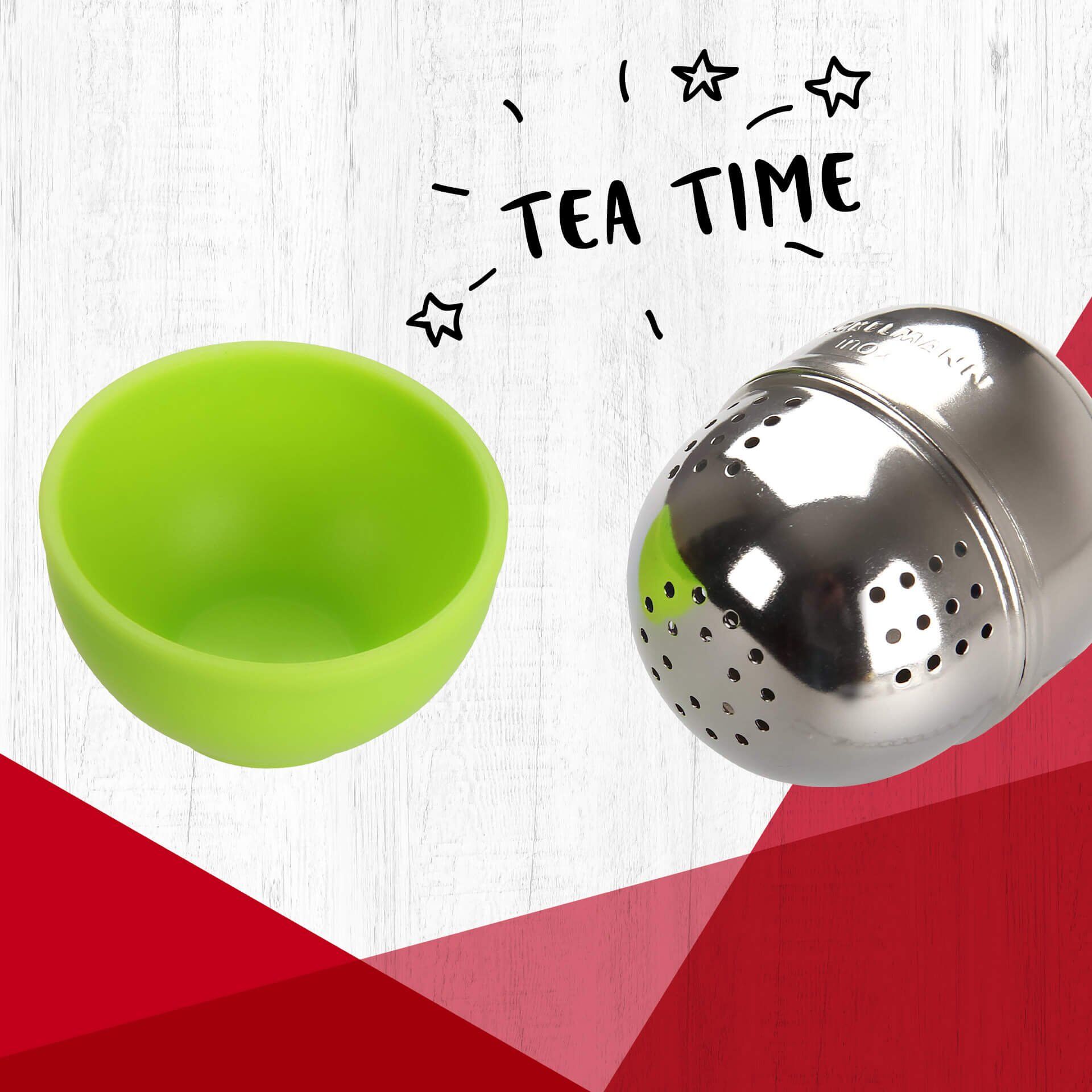 Herbata w formie cylindra z talerzykiem – idealne parzenie herbaty