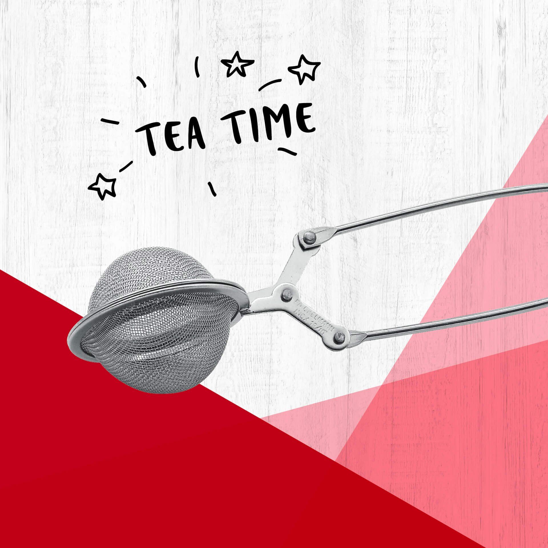 Łyżka do herbaty z klapowym uchwytem - łatwe dozowanie aromatycznej herbaty