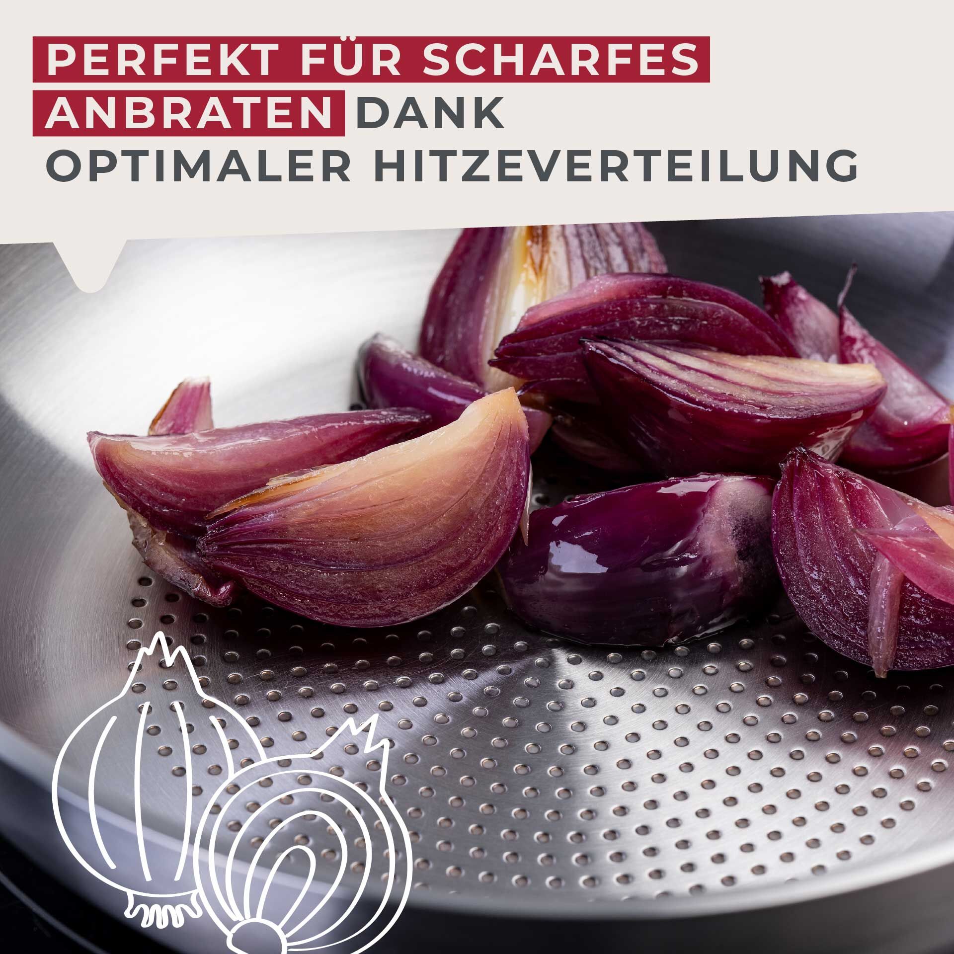 Patelnia ze stali nierdzewnej 20 cm - elegancja i funkcjonalność