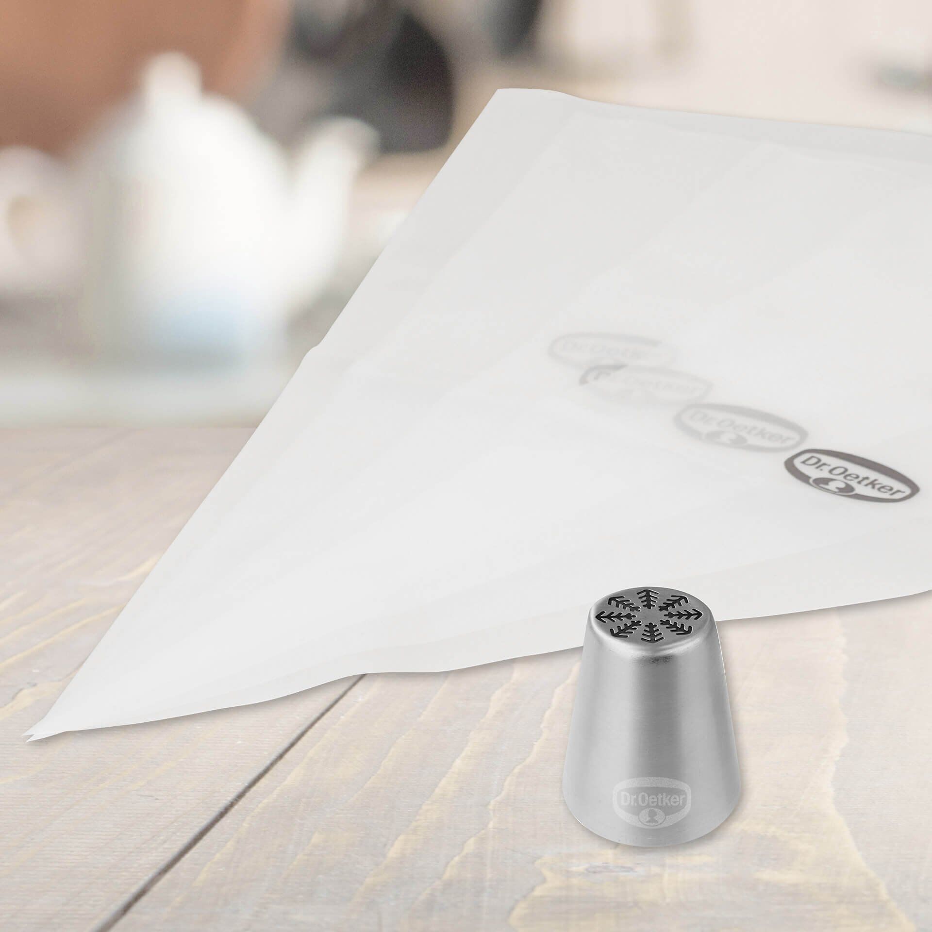 Tylka do dekoracji w kształcie kryształu lodu – idealna do zimowych wypieków