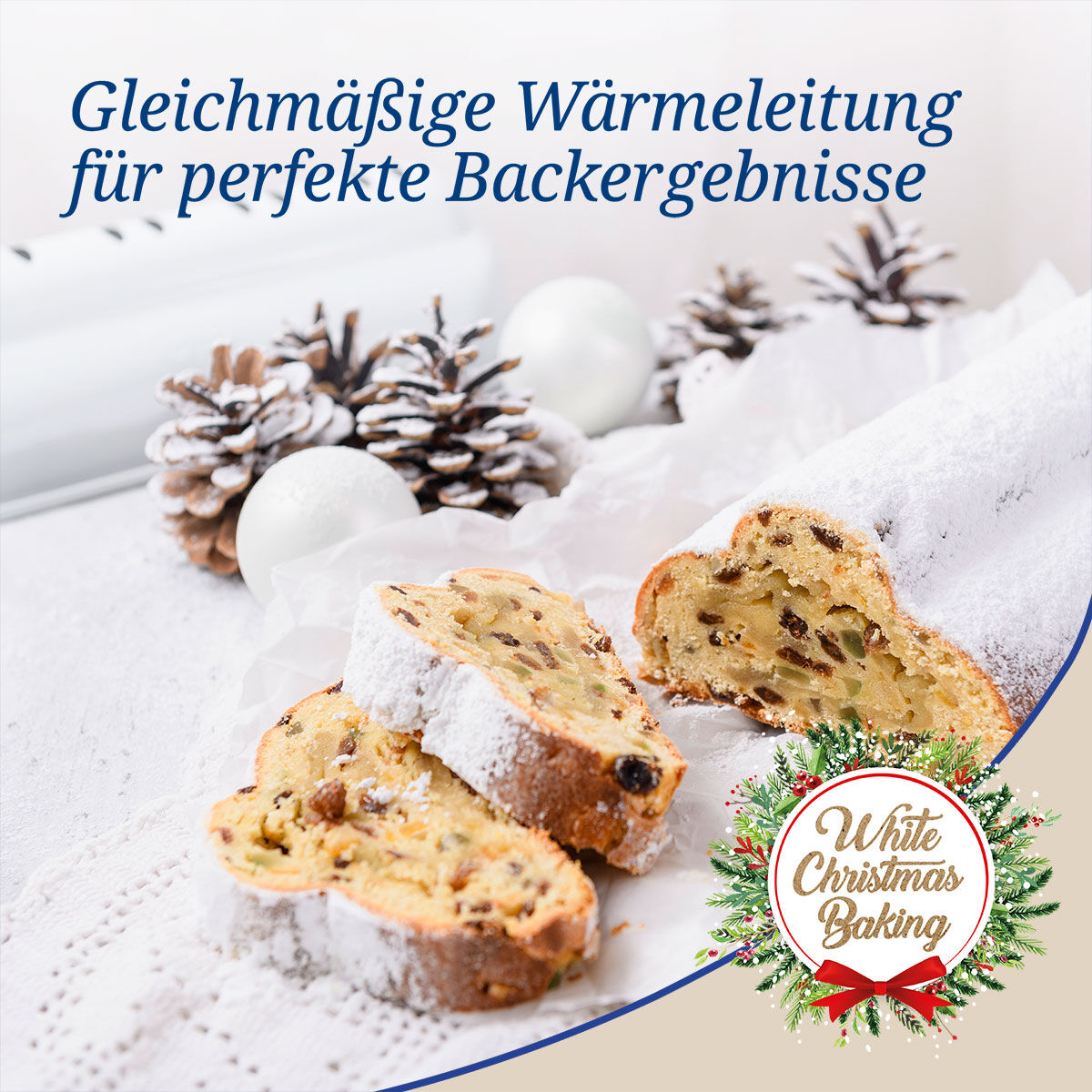 Forma do pieczenia Stollen – przynieś zimowy klimat do swojej kuchni