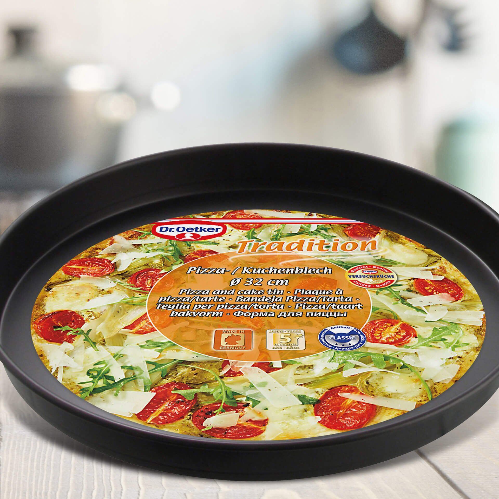 Blacha do pizzy o średnicy 32 cm – idealna do chrupiącej pizzy