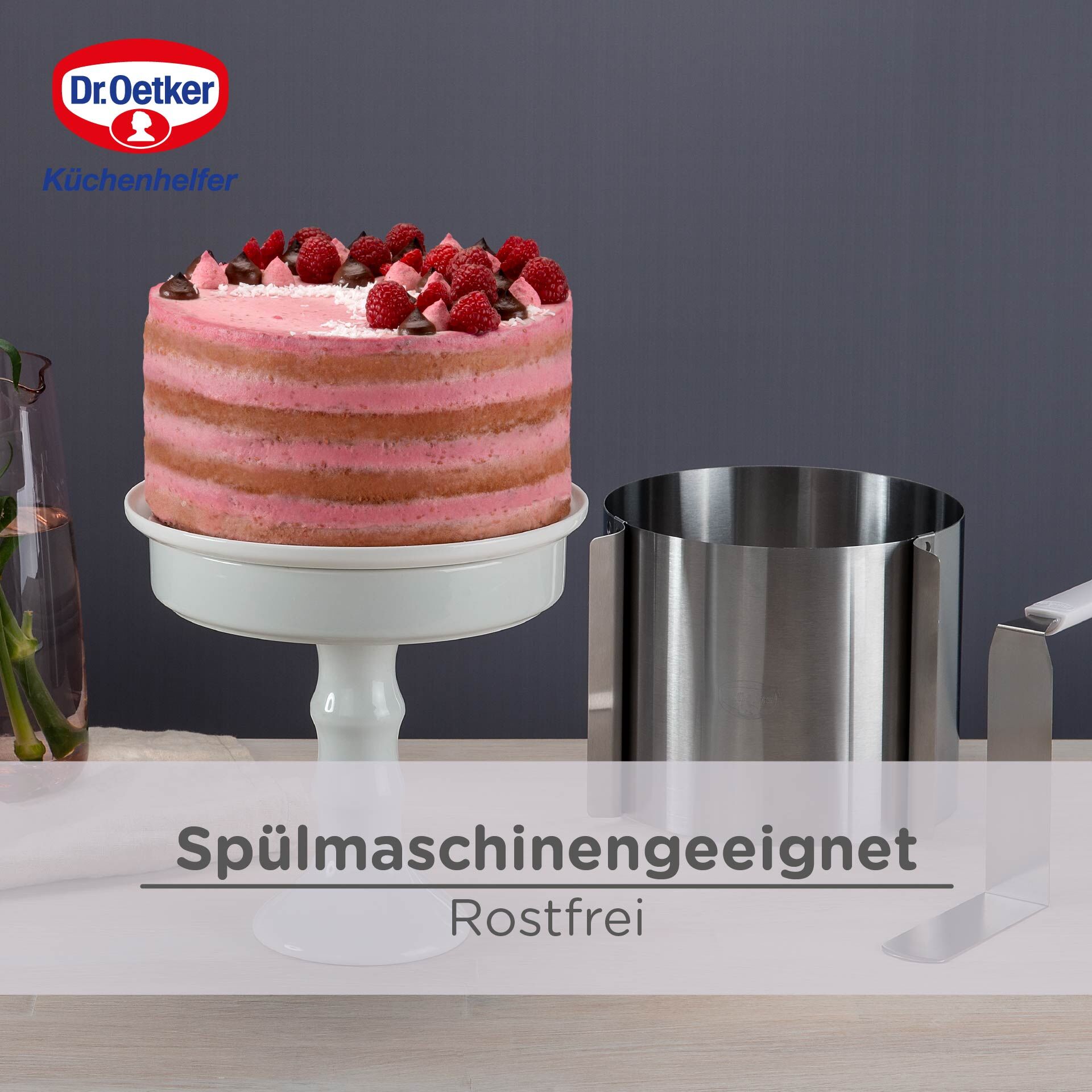 Regulowany pierścień do tortów 15 cm - idealny do warstwowych wypieków