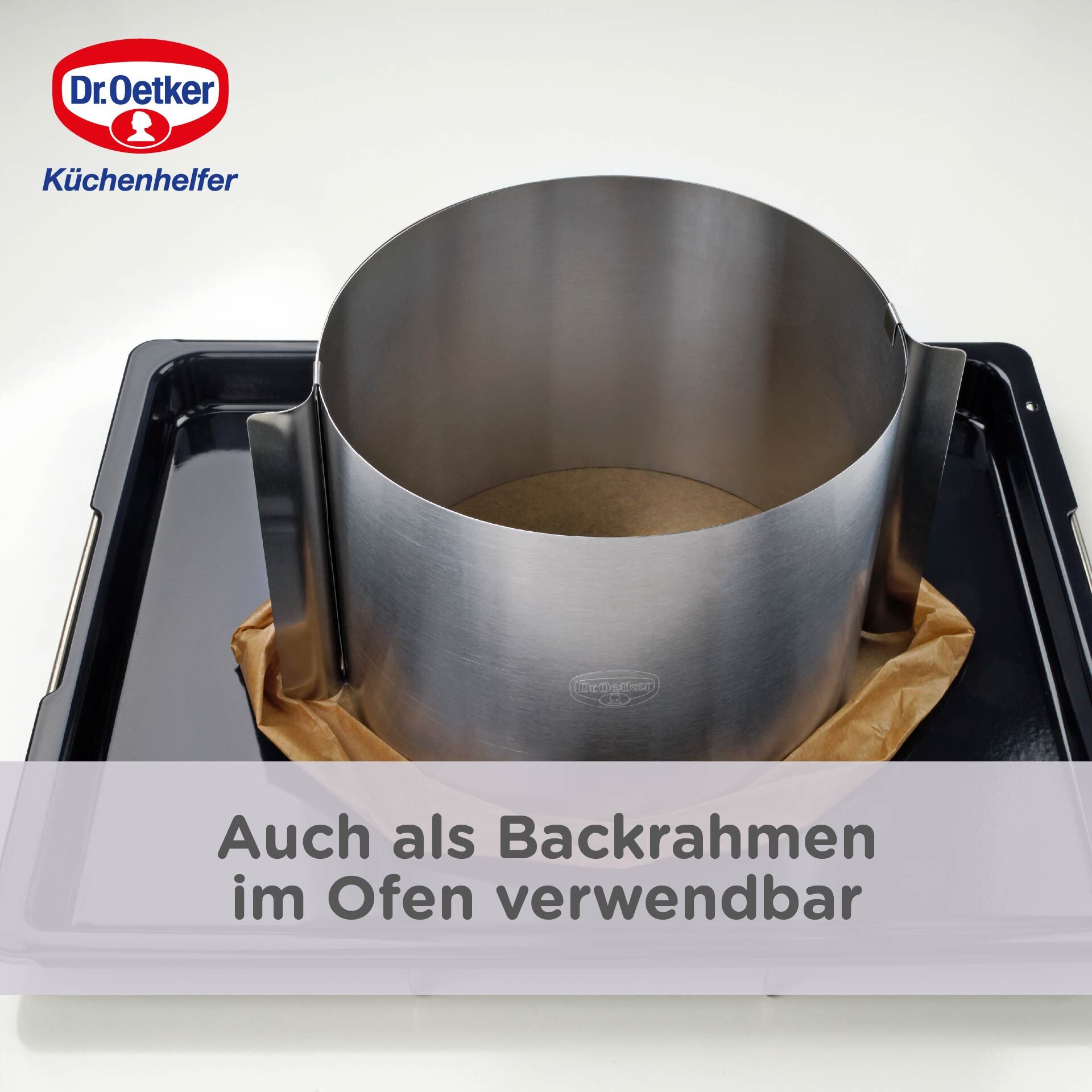 Regulowany pierścień do tortów 15 cm - idealny do warstwowych wypieków