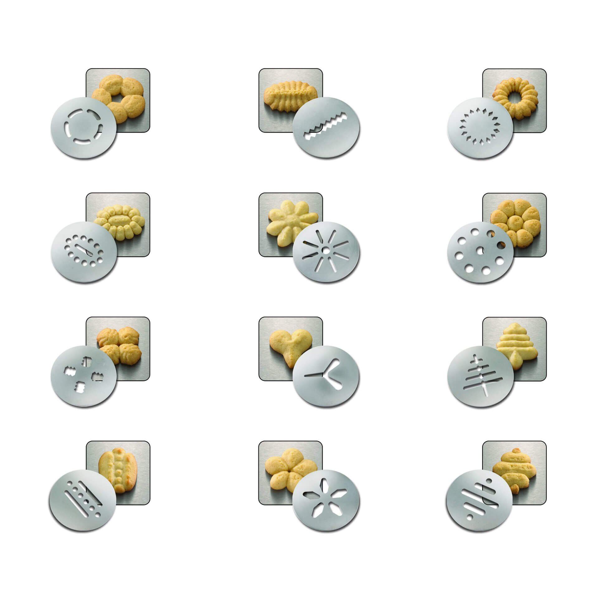 Praska do ciastek z 12 formami – idealny pomocnik w kuchni