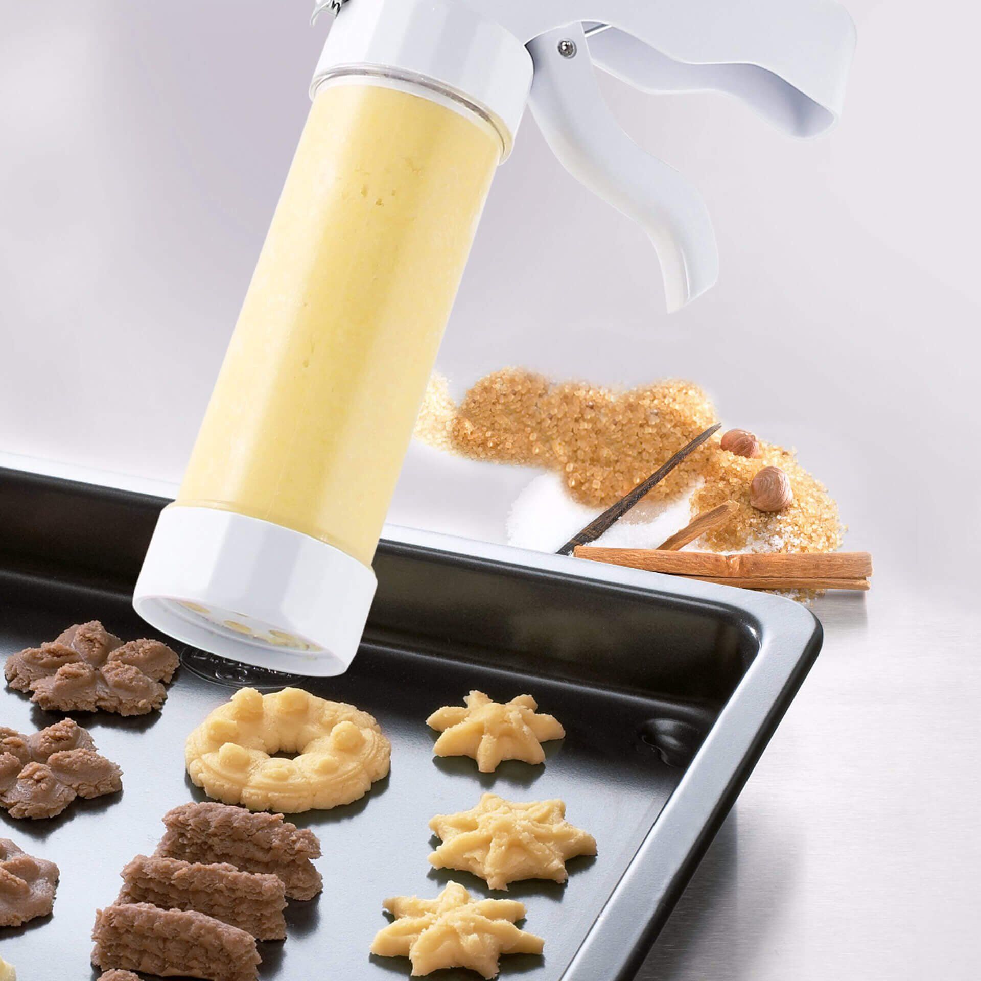 Prasa do ciastek z 10 dyszami formującymi – idealny pomocnik w kuchni