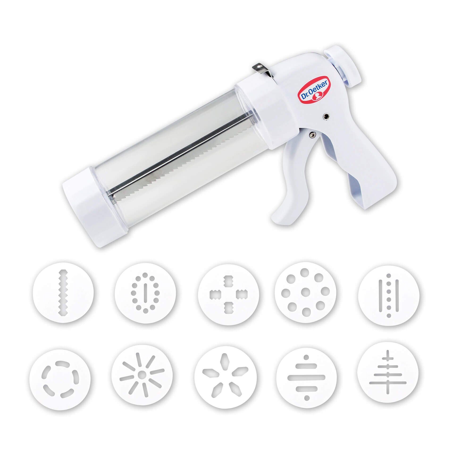 Prasa do ciastek z 10 dyszami formującymi – idealny pomocnik w kuchni