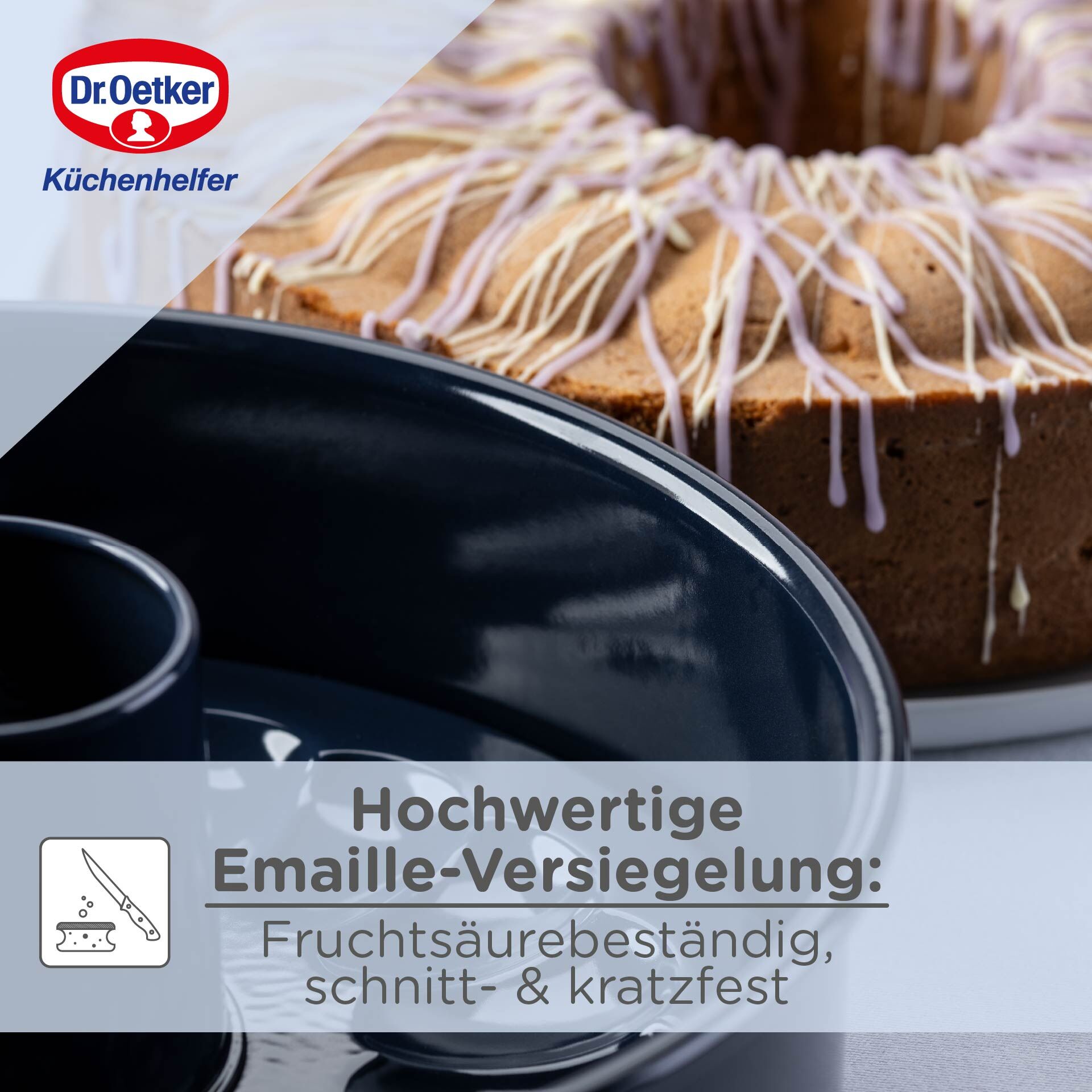 Forma do pieczenia z płaskim i rurkowym dnem - doskonałe wypieki