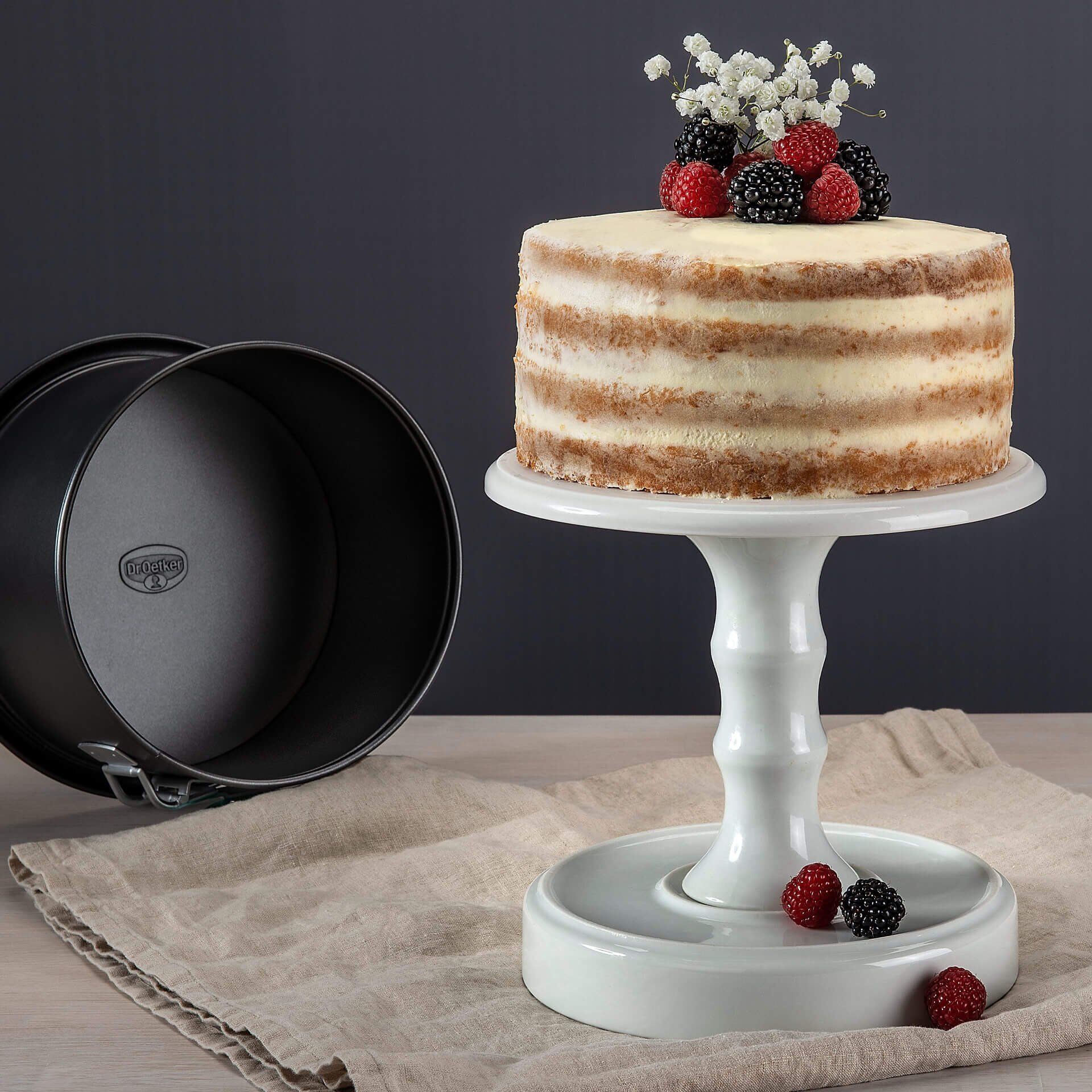 Forma sprężynowa z wysokim brzegiem - idealna do tortów