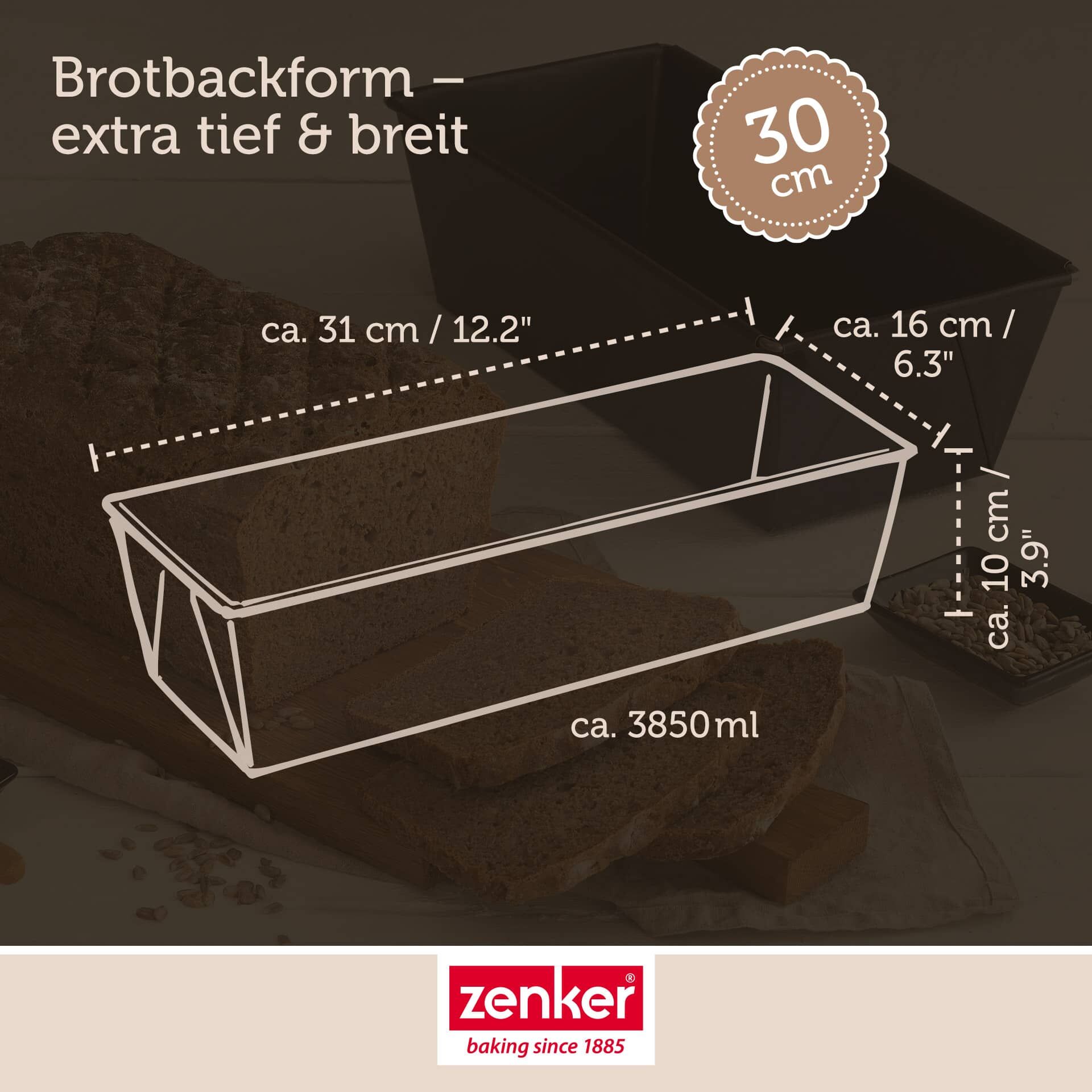 Forma do pieczenia chleba Black Metallic - idealny chleb w Twoim domu