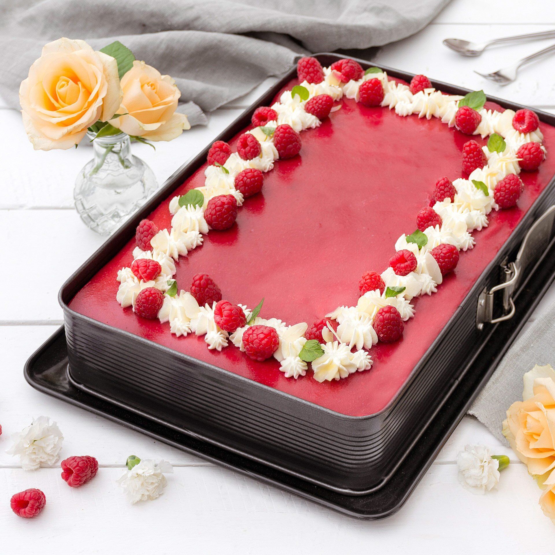 Forma do pieczenia ciast prostokątnych Deluxe - idealna do wypieków