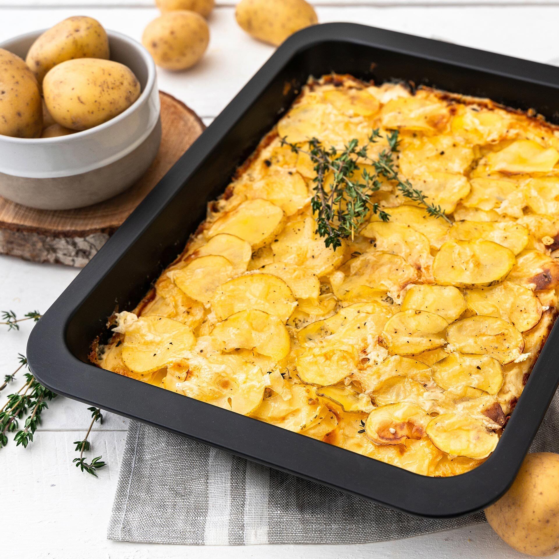 Prostokątna forma do pieczenia - idealna do zapiekanek