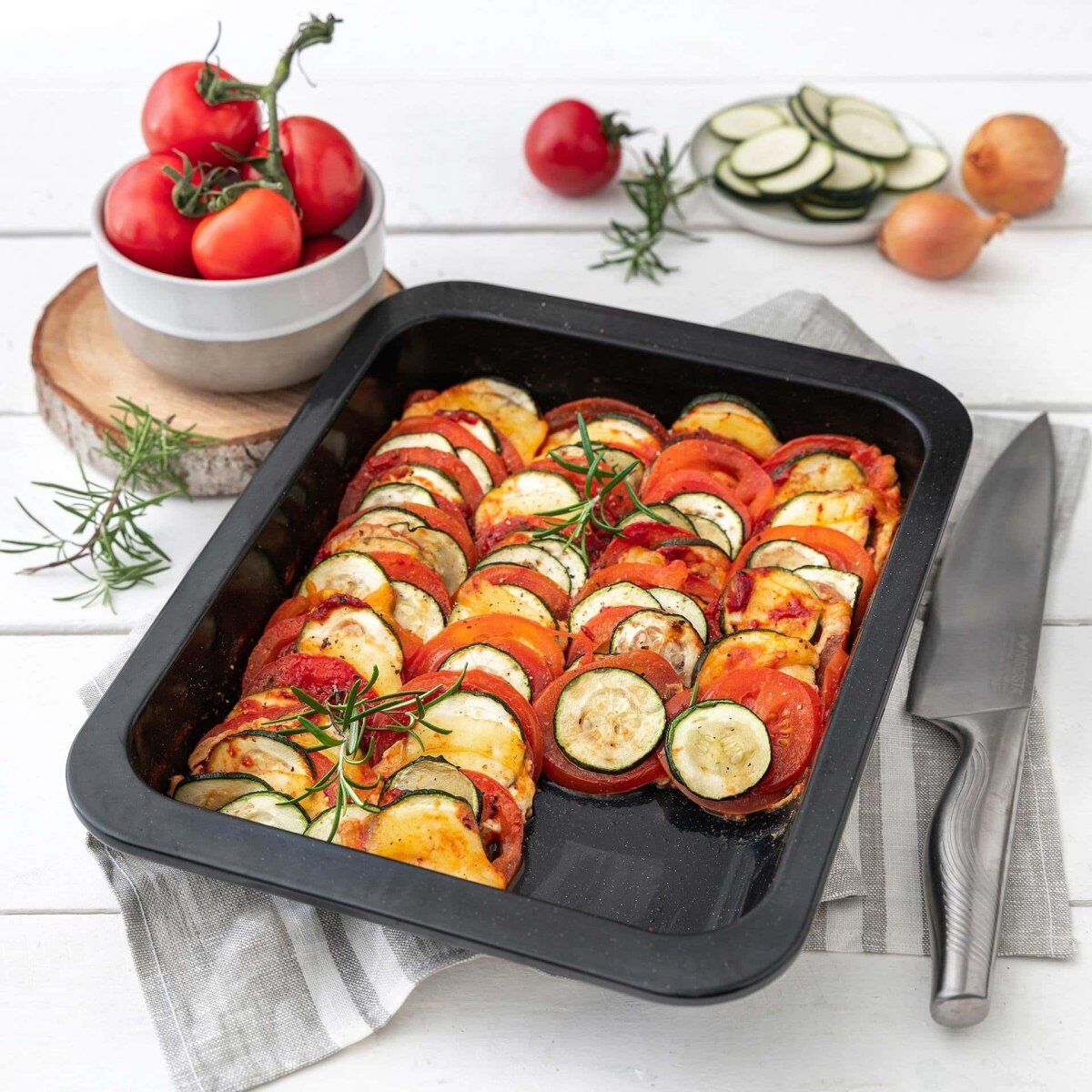 Prostokątna forma do pieczenia - idealna do zapiekanek