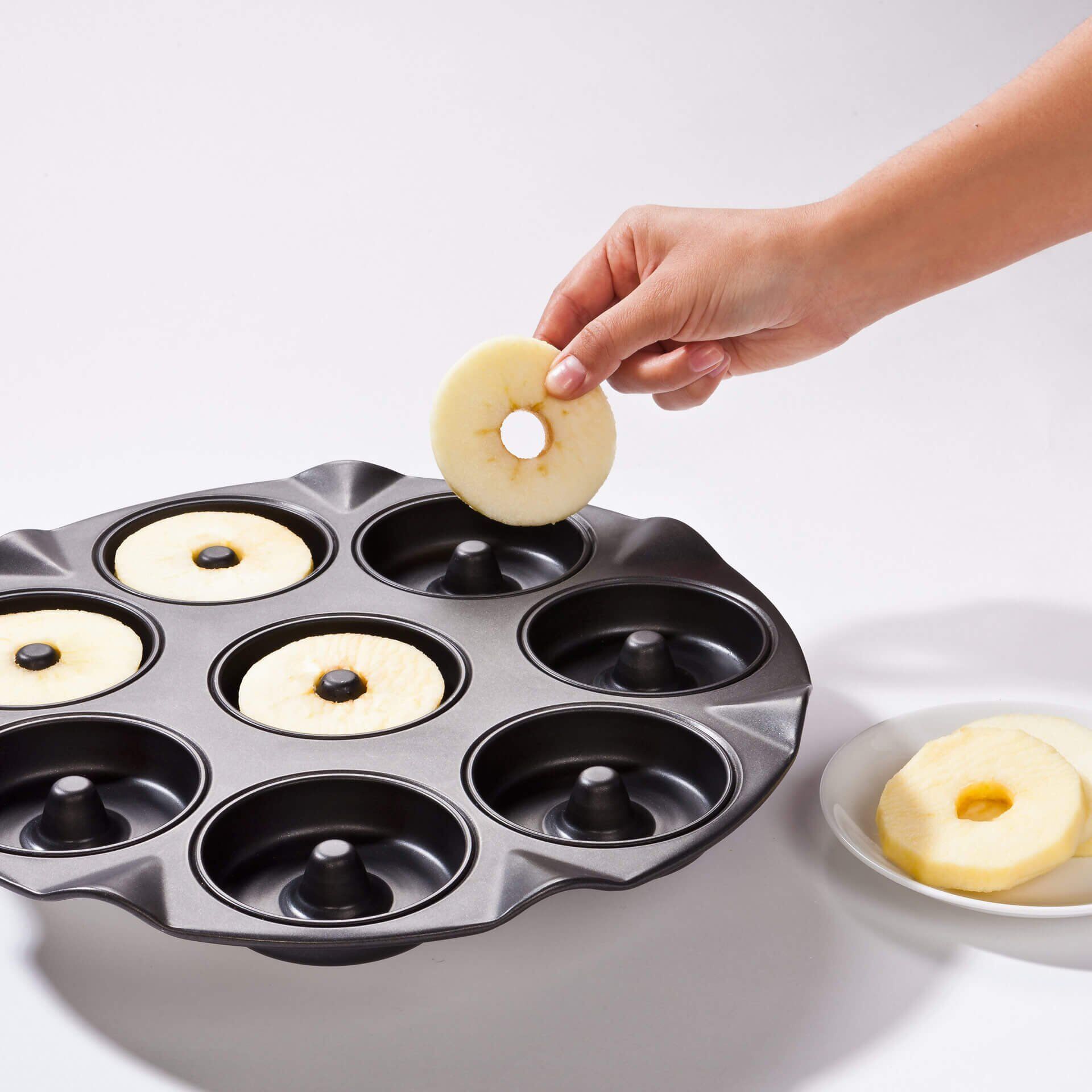 Blacha do pieczenia jabłkowych ciasteczek – zdrowe wypieki bez tłuszczu