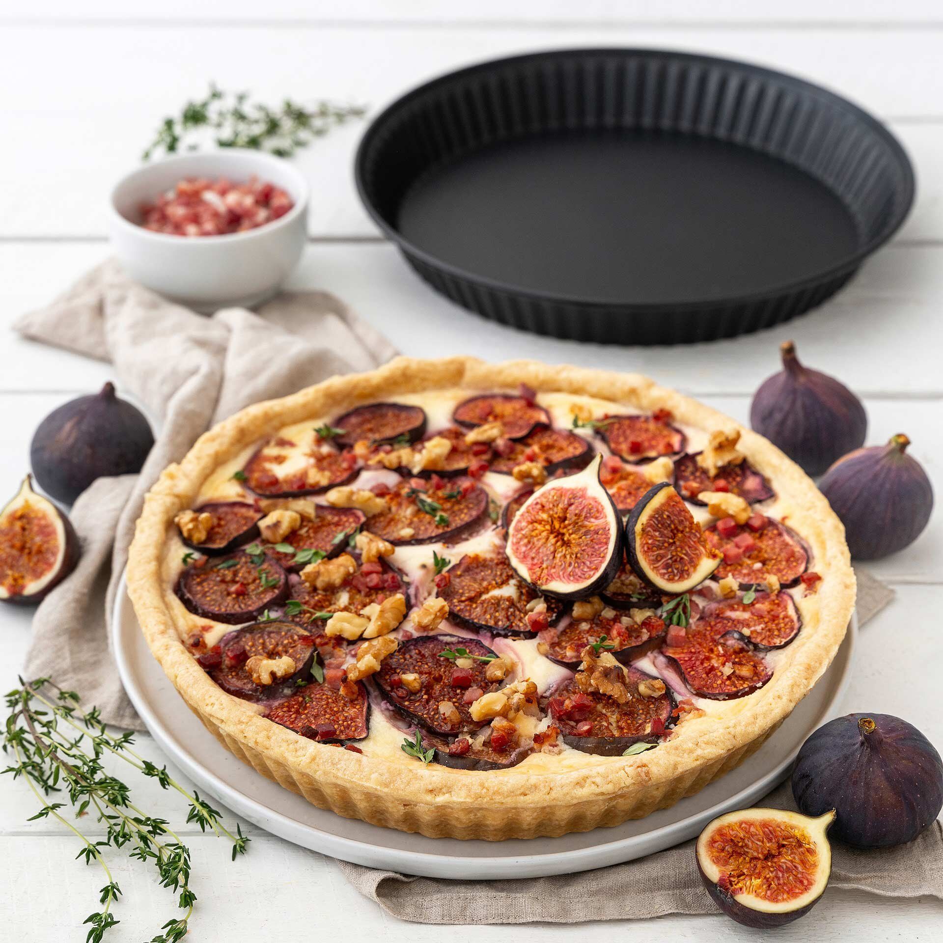 Forma do quiche 30 cm - idealna do wypieków