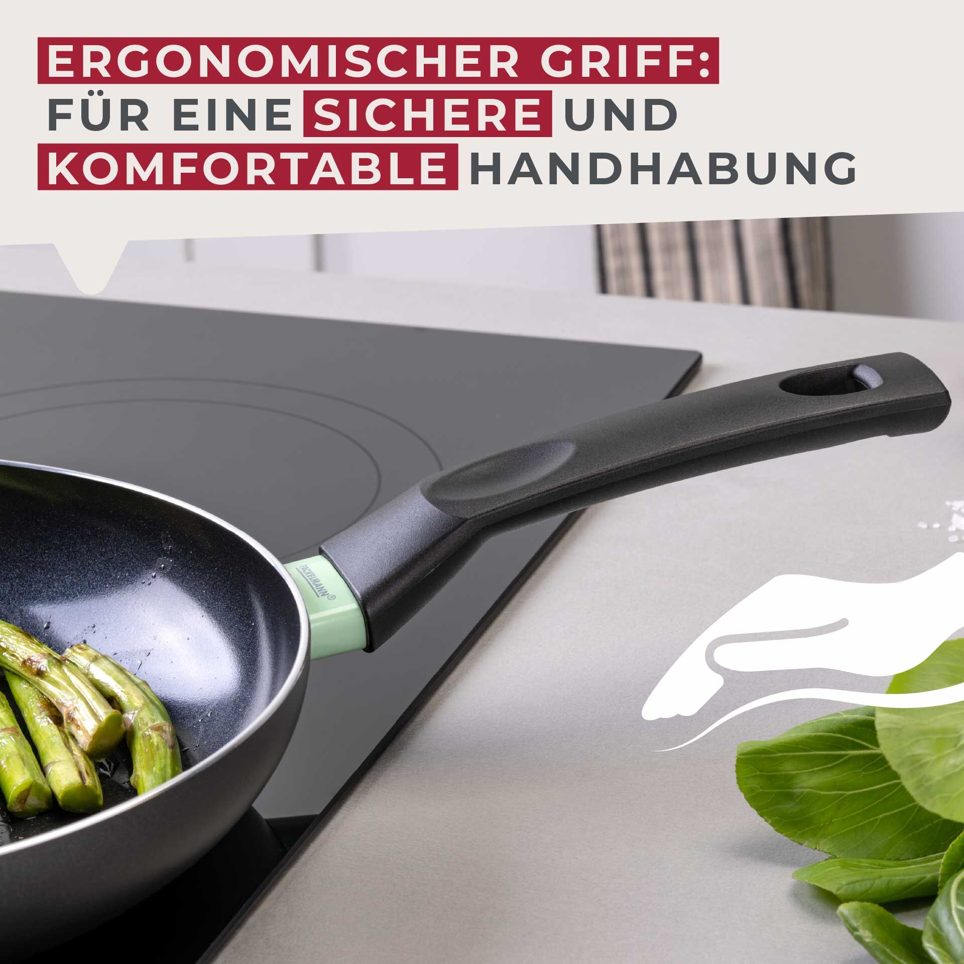 Patelnia ceramiczna Brandao 28 cm – komfort smażenia