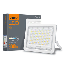 Naświetlacz Videx LED 100W 9000lm neutralna biel 5000K aluminium IP65 120°