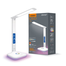 LED Dimmable Desk Lamp VIDEX-DESK-LAMP-NAIROBI-WHITE