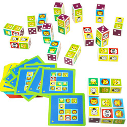 Drewniana gra Szalona rozgrywka układanka logiczna łamigłówka