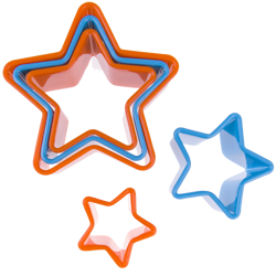 Gwiazdki foremki do wykrawania ciastek 5 szt. ZENKER 684746