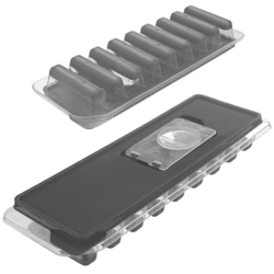 Ice Cube Tray Silicone with Lid 26.5x9.5 cm