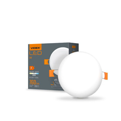 LED Frameless Downlight Fixture VIDEX-DOWNLIGHT-LED-DLFR-9W-NW