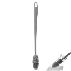 Flaschenbürste Flaschenputz Spülbürste für Flaschen Reinigungsbürste aus Silikon 32 ,5 cm