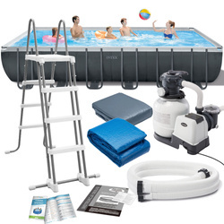 Basen ogrodowy stelażowy 457 x 122 cm 16w1 INTEX 28736