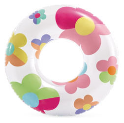 Koło do plywania NEON POMARAŃCZ 91 cm Intex 59262