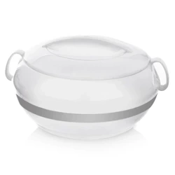 Thermoschüssel Warmhalteschüssel Thermobehälter Thermoskanne für Mittagessen Suppenterrine DELUXE 1,6 L