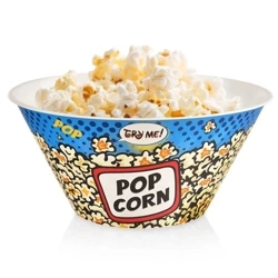 Popcornschale 15.5 cm, 700 ml | Eimer, Party, Snack, Popcornschüssel Popcornbecher