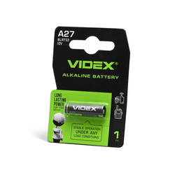 Bateria alkaliczna Videx A27 12V 26mAh 1 sztuka BLISTER