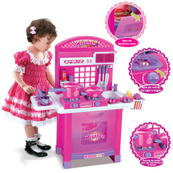 DUŻA KUCHNIA Interaktywna Kuchenka + GARNKI /55