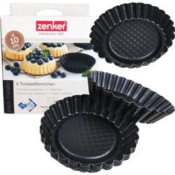 Foremki do tartaletek 10 cm 6 sztuk Zenker 6531