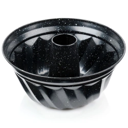 Gugelhupfform Granit mit Kamin 24.5 cm | Gugelhupf Backform, Kuchenform, Bundform, Wiederverwendbare