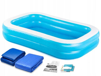 Basen dmuchany rodzinny 262 x 175 x 51 cm  3w1 Bestway 54006