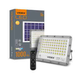 LED Solarny Naświetlacz VIDEX 1000 lm 5000K IP65