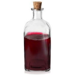 Bottle with Cork Stopper Glass 530 ml