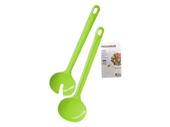 Zestaw sztućców do sałatek Tropical Kitchen, zielony FACKELMANN