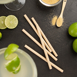 Słomki do napojów i drinków 8mm średnica , 15 cm 60 szt FACKELMANN 54620