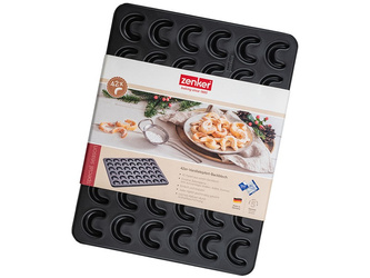 Forma do pieczenia Vanillekipferl, 42 sztuki Zenker