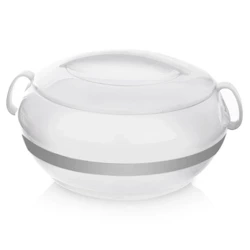 Thermoschüssel Warmhalteschüssel Thermobehälter Thermoskanne für Mittagessen Suppenterrine DELUXE 2,3 L