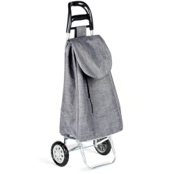 Shopping Trolley Gray 30 l