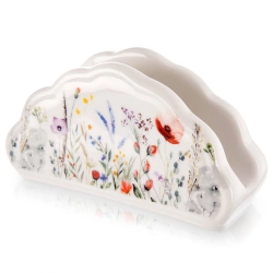 Napkin Holder Porcelain POPPY 13x4.5x7 cm